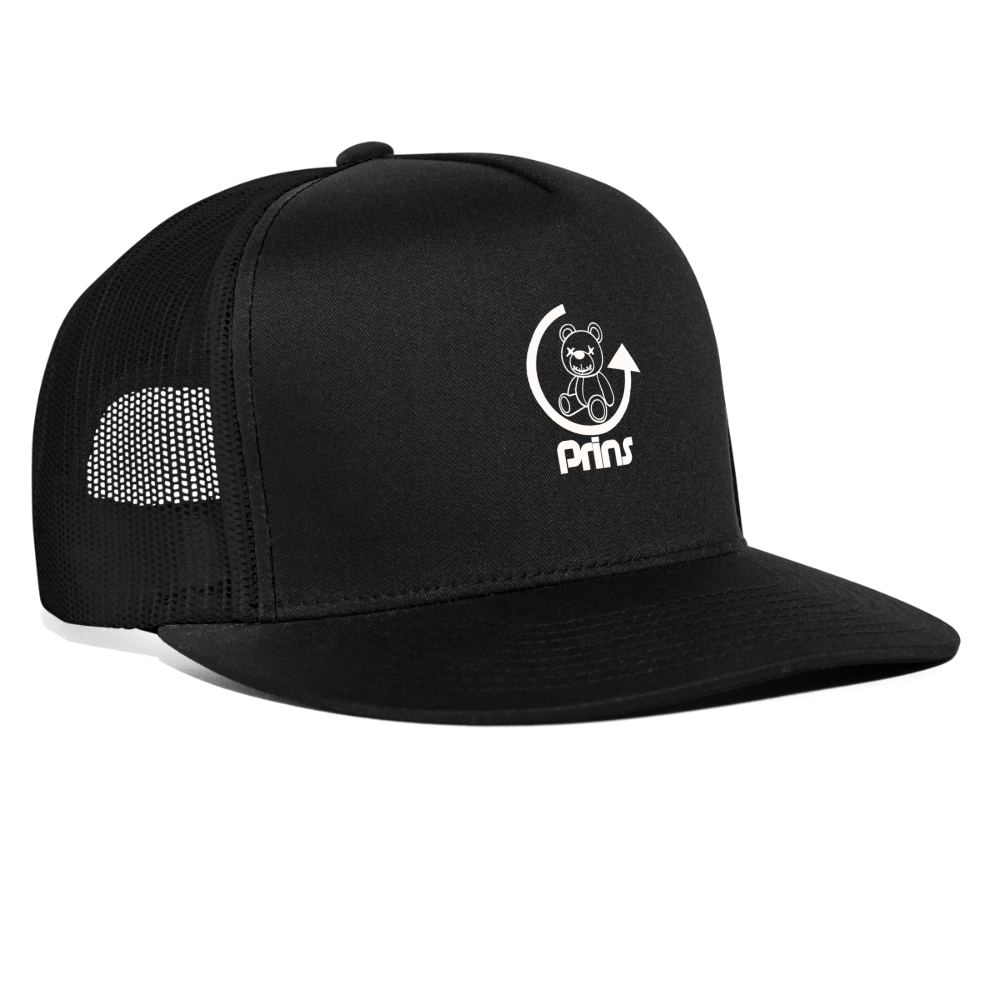 Gorra de camionero - negro/negro