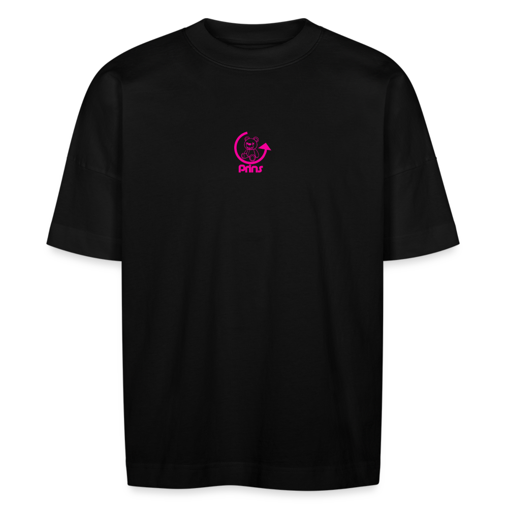 Camiseta oversize unisex - negro