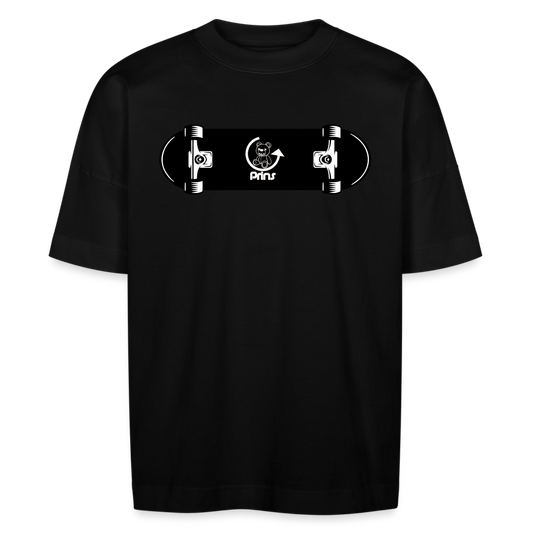 Camiseta oversize unisex - negro